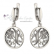Серьги со сквозными узорами (Новинка) 3501 