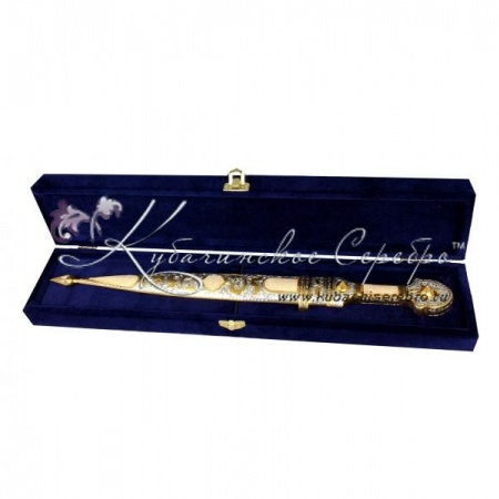 Кинжал с позолотой, 40,5 см