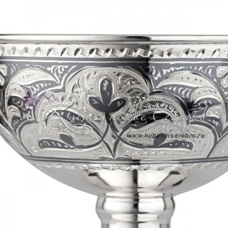 Конфетница с чернением , арт №6854 Конфетница с чернением