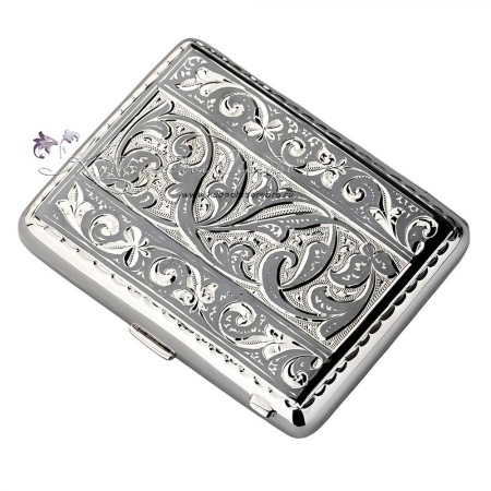 Портсигар серебряный (Новинка)