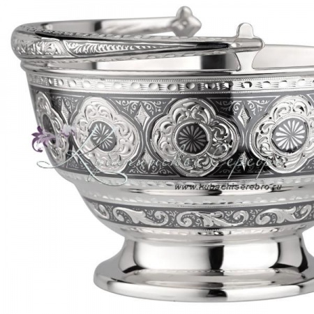 Конфетница серебряная , арт №6876 Конфетница серебряная