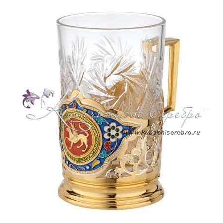 Подстаканник с горячей эмалью Татарстан 