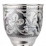 Кружка 925 пробы с чернением на 340 мл , арт №6029/1