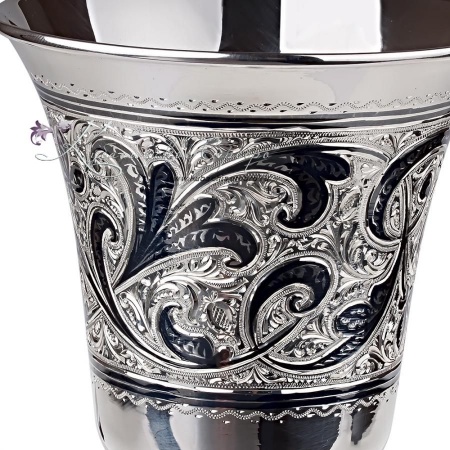 Фужер из серебра серия Кубачи на 240 мл