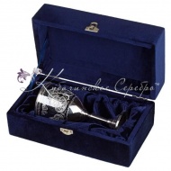 Бокал из серебра для вина на 120 мл