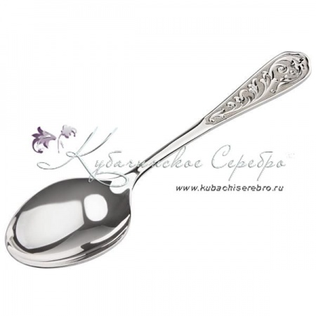 Набор серебряных столовых ложек  Набор серебряных столовых ложек Кубачи 1