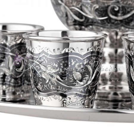 Набор На троих с чернью