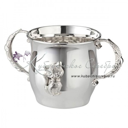 Поильник  Поильник Котенок 925 пробы на 150 мл