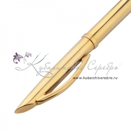 Ручка гладкая с позолотой, арт №2303/52 Ручка гладкая с позолотой