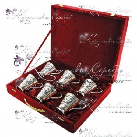 Набор кружек серия  Набор кружек серия Кубачи на 150 мл