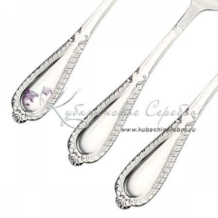 Набор серебряных чайных ложек  Набор серебряных чайных ложек Валенсия