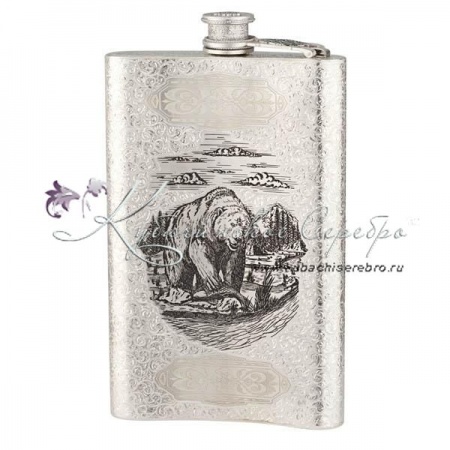 Большая фляга  Большая фляга Охотники & Медведь на 640 мл