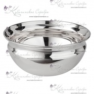 Пиала (вазочка) гладкая серебряная 6568