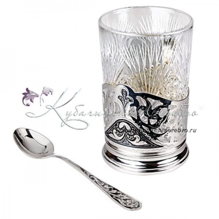 Подстаканник + ложка