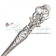 Серебряная детская ложка