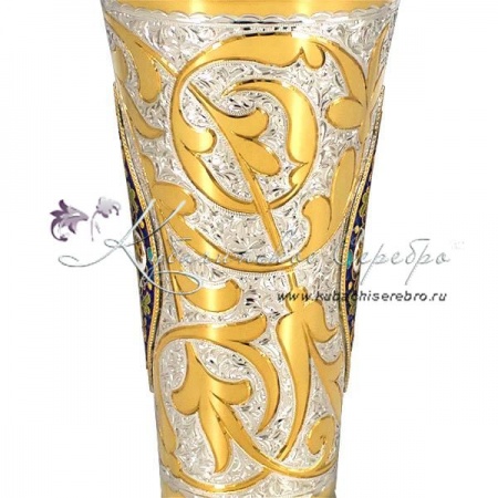 Бокал с горячей эмалью на 450 мл 