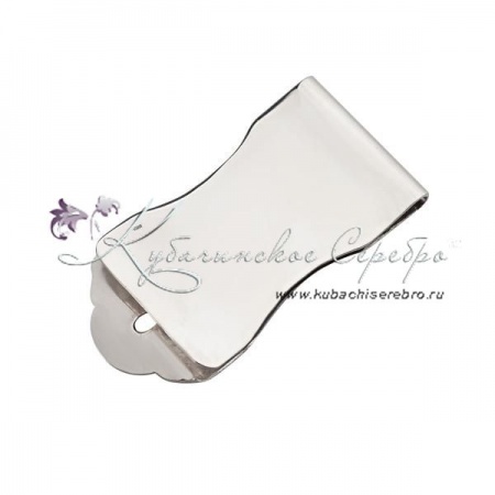 Зажим для денег с выпиленными узорами , арт №2564  Зажим для денег с выпиленными узорами
