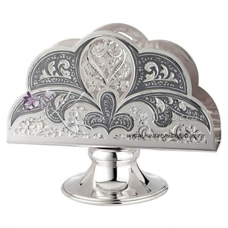 Салфетница с чернением , арт №4049/5 Салфетница с чернением