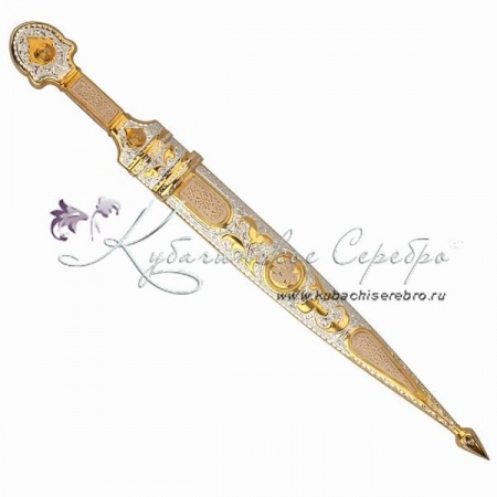 Кинжал с позолотой серия Россия , 40,5 см