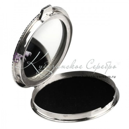 Зеркальце с горячей эмалью, арт №2424 Зеркальце с горячей эмалью