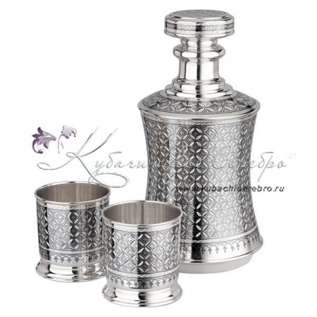 Набор из серебра под виски 