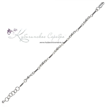 Браслет серебряный