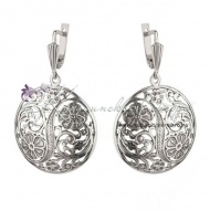 Серьги со сквозными узорами (Новинка) 3269 