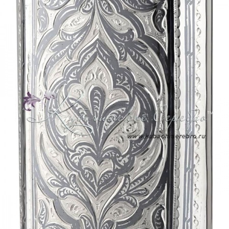 Фляга с чернением на 340 мл 