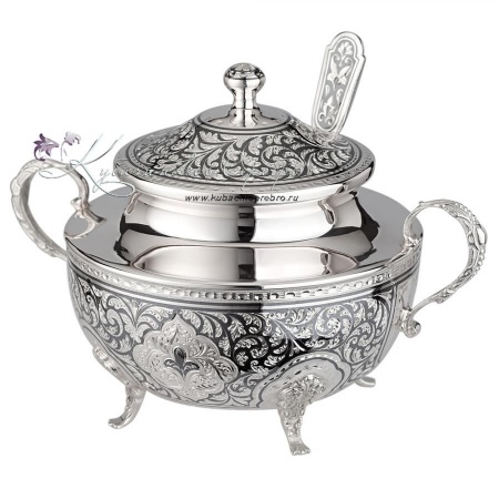 Сахарница + ложка серия Жасмин на 500 мл 