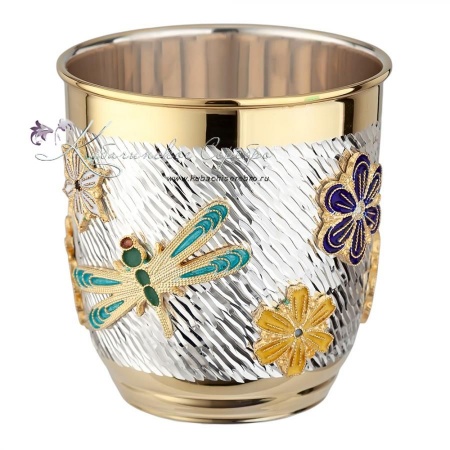 Стакан с горячей эмалью на 200 мл Лето (Новинка)