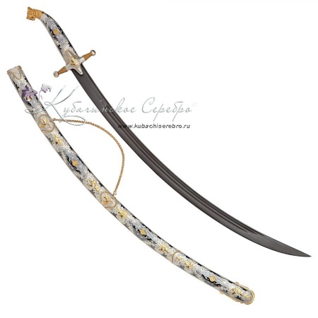 Сабля с позолотой и каленой сталью, 92,5 см 