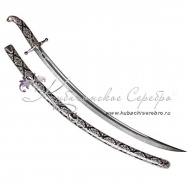 Сабля из серебра, музейное исполнение, 94 см 5012