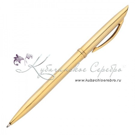 Ручка гладкая с позолотой, арт №2303/52 Ручка гладкая с позолотой