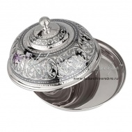 Масленка серебряная малая  , арт №6877