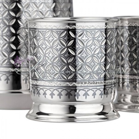 Набор из серебра под виски 