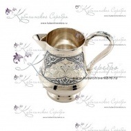 Молочник из серебра