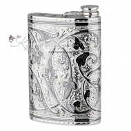 Фляга с узорами на 300 мл (Новинка) 3158 