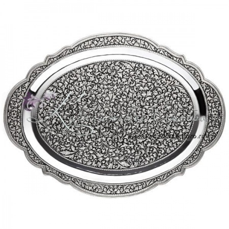 Поднос в музейном исполнении 