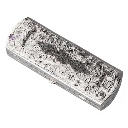 Футляр под очки с выпиленнымии узорами (Новинка)