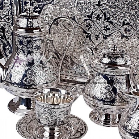 Чайный сервиз в исполнении  Люкс на 6 персон