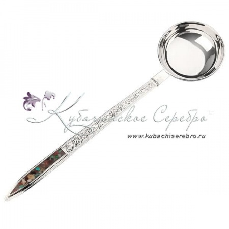 Половник ручной работы со вставками 