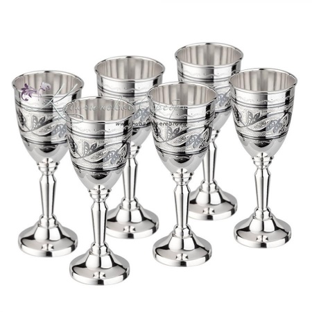 Набор рюмок с чернением на 35 мл (Новинка)