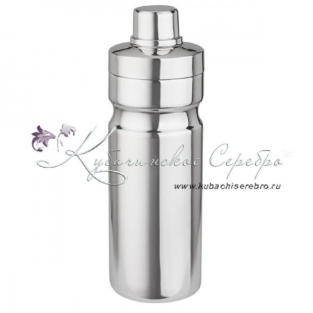 Бутылка гладкая из серебра 925 пробы на 580 мл 