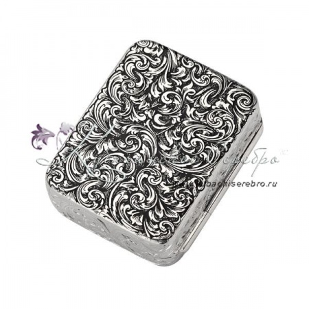 Таблетница мини с чернением , арт №2894  Таблетница мини с чернением