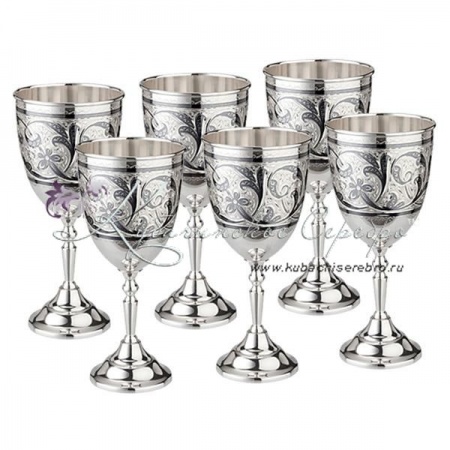 Набор бокалов серия Кубачи Люкс на 290 мл 