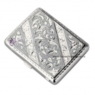 Портсигар серебряный с чернью (Новинка) 3177