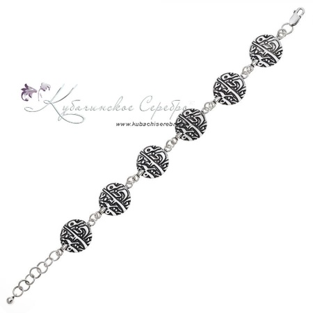 Браслет с арабскими буквами 