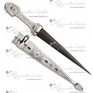 Кинжал серебряный, 23 см  5025/2