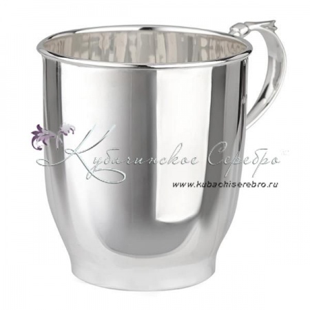 Кружка из серебра 999 пробы на 220 мл 