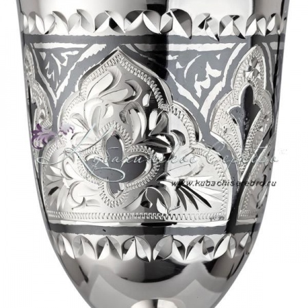 Рюмка с чернением на 40 мл, арт №1323  Рюмка с чернением на 40 мл